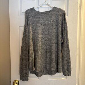 Roots Heather Grey Waffle Knit - XL